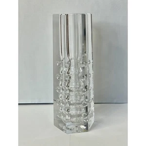 Jarrón hexagonal Podebrady Sklo años 60 de Josef Svarc - Imagen 1 de 6