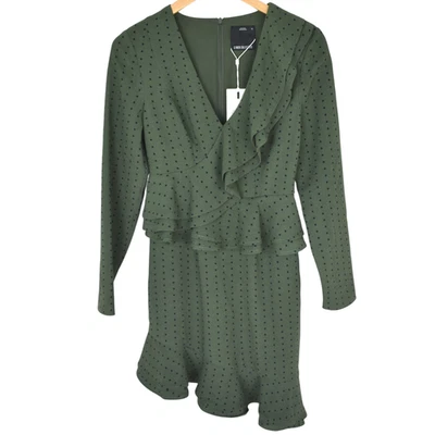 C/meo Collective Frilled Polka Dot Entice Dress Size XS 6 - Image 1 of 4