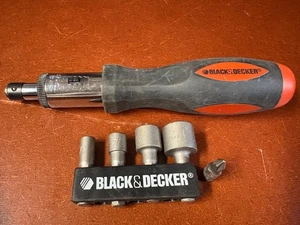 BLACK & DECKER  Ratcheting Screwdriver Set With Phillips Bits & Sockets - Picture 1 of 4