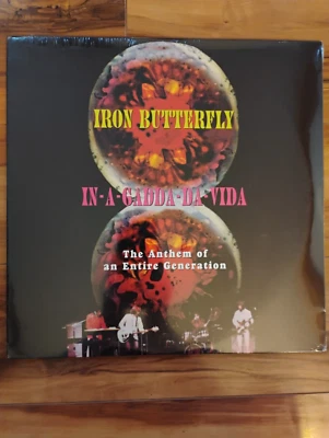 Iron Butterfly's In-A-Gadda-Da-Vida Laserdisc Brand New Factory Sealed - Image 1 of 2