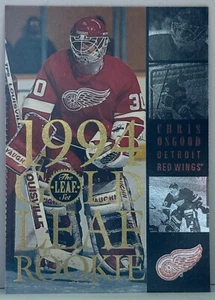 1994 Leaf Hockey GOLD LEAF Rookie #10 Chris Osgood HO - Bild 1 von 1