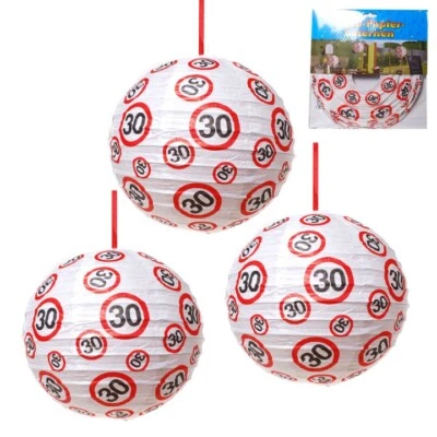 Dekoration für 30. Geburtstag,Konfetti, Ballons Girlanden,Tischdekoration Party - Bild 1 von 4