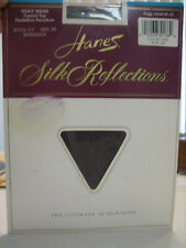 New HANES SILK REFLECTIONS Bordeaux Pantyhose Stockings Style 717 - Size AB