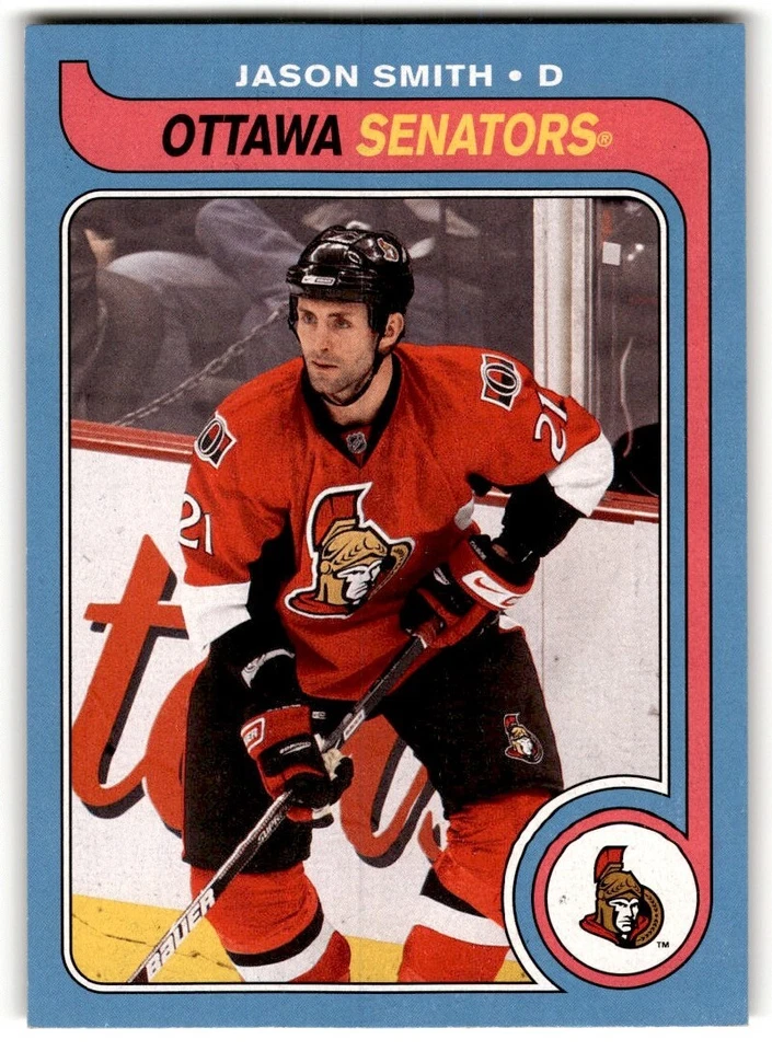 2008-09 O-Pee-Chee '79-80 Retro Jason Smith #656 Ottawa Senators - Image 1 of 2