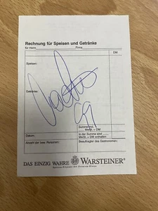 COOLIO original AUTOGRAMM SIGNIERT Gangsta's Paradise 1999InPERSON - Bild 1 von 1