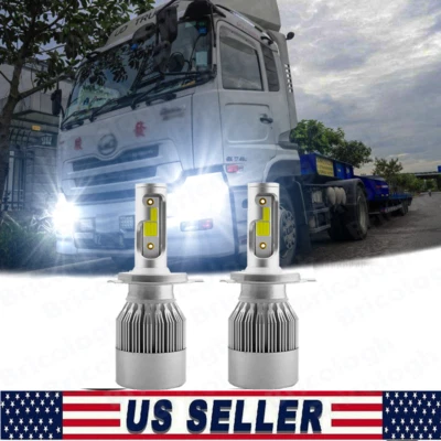 LED Headlight Light Bulb Conversion Kit for Nissan UD 1800 2000 2300 2600 3300 - Image 1 of 4