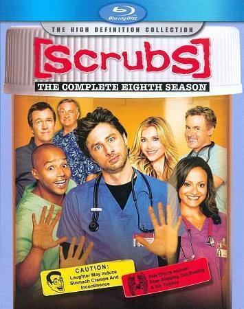 Scrubs - The Complete Eighth Season (Blu-ray Disc, 2009, 2-Disc Set)