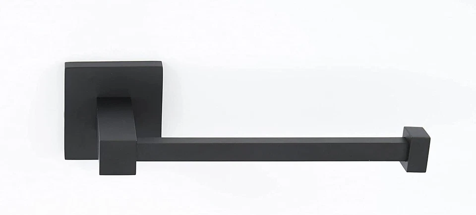 Alno A8461-MB Contemporary II Single Post Tissue Holder - Matte Black  - Image 1 of 1