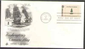 US. 1349. 6c. Rhode Island, 1775, Historic Flag. Art Craft FDC. 1968 - Picture 1 of 1