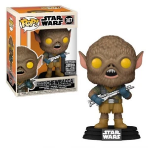 Funko Pop 387 Star Wars Chewbacca Concept Series 2020 GALACTIC CONVENTION NUOVO - Foto 1 di 1