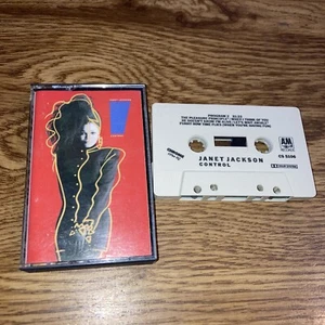 Janet Jackson Control Cassette 1986 A&M Records - Imagen 1 de 3