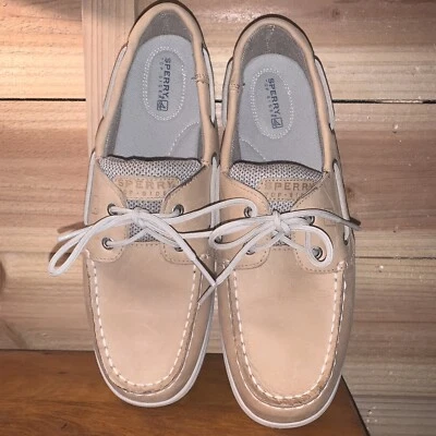 Sperry Top Sider Intrepid Shoes Linen Mesh Women’s Size 10M New No Box #9774829 - Image 1 of 4