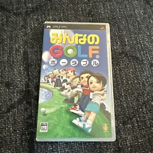 Everybody's Minna no Golf Portable (Japanese PSP, 2007) COMPLETE 