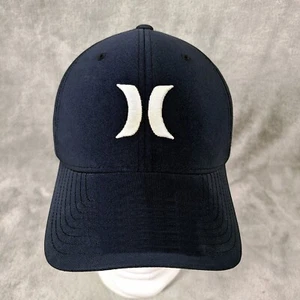 Hurley Herren Flex Fit Cap H2O-DRI One and Only Navy Blau Weiß Logo Gr. S-M - Bild 1 von 9