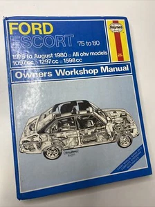 FORD ESCORT 1975 - 1980 - HAYNES OWNERS WORKSHOP MANUAL (280) - Picture 1 of 13