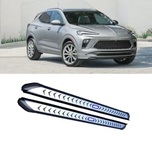 2 PIEZAS estribo apto para Buick Encore GX 2024 2025 escalón lateral Nerf bar escaleras - Imagen 1 de 8
