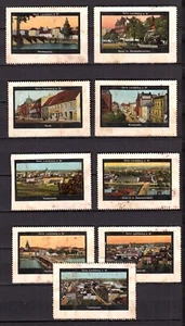 425155/ Lot Reklamemarken – ex. Serie: Landsberg an der Warthe – Ortsansichten - Bild 1 von 1