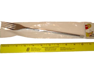 Telescoping Trick Fork For Fun Prank - Use During Restaurant Magic / Walk Around - Picture 1 of 4