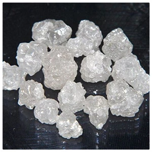 3,0 kt Diamanten Lot rohe weiße graue Diamanten grobe ungeschliffene Diamante... - Bild 1 von 7