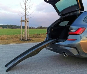 Coche plegable lámpara para perro PRO escalera para perro ayuda de entrada perros rampa lámpara para coche - Imagen 1 de 7