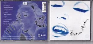 Madonna -Erotica- CD Maverick / Sire near mint - Picture 1 of 1