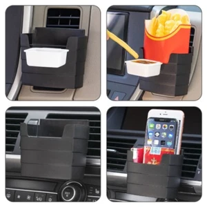 Car Air Outlet Ketchup Sauce Rack French Fries Holder Seasoning Box Snacks Case - Zdjęcie 1 z 9