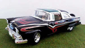 FORD FAIRLANE CROWN VICTORIA MILD CUSTOM 1955 o 1/18 YAT MING ROAD LEGENDS 92139 - Picture 1 of 8