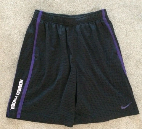 Nice Vintage TCU Horned Frogs Nike Dri-Fit Basketball Shorts Men's Purple $49 M Cover