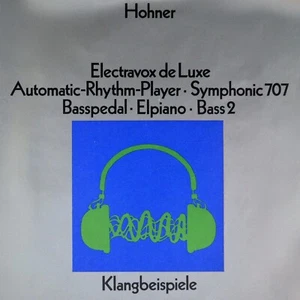 7" HOHNER Electravox De Luxe Automatic-Rhythm-Player Symphonic707 Klangbeispiele - Bild 1 von 4