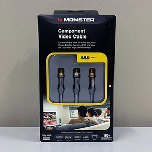Monster Component Video Cable 720p/1080i High Definition Video New! - Picture 1 of 6