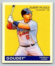 2009 Upper Deck Goudey Mini Green Back #178 Albert Pujols
