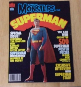 FAMOUS MONSTERS WARREN #152 SWEET VF-- SUPERMAN COV,WEREWOLF FILMS,KARLOFF,MORE - Picture 1 of 2
