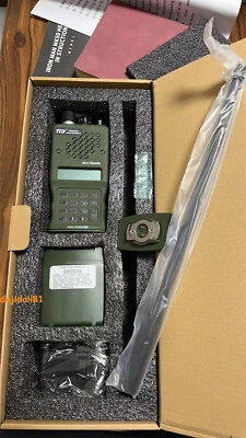 US STOCK TRI AN/PRC 152 Multiband 12.6V 15W Handheld Radio MBITR Aluminum Shell - Image 1 of 4