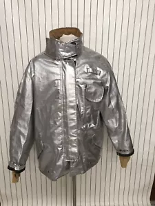 Janesville/Lion Jacket CMDA Aluminized Firefighter Turnout Gear Fireman 5032L - Picture 1 of 7