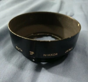 Original OEM Nikon F Nikkor 50/1.4 50mm F1.4 Metall Clip-On Gegenlichtblende - Bild 1 von 4