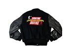 Vintage Showtime Boxing Leather/Wool ?90 Varisty Jacket Embroidered Logo Size L