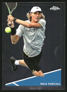 2021 Topps Chrome Tennis #78 Max Purcell 