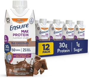 Max Protein Shake | Milk Chocolate with Caffeine | Ready to Drink | 30G Protein - Picture 1 of 11
