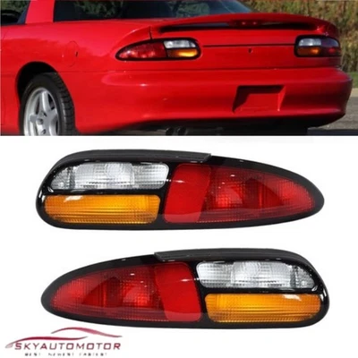 For 1997-02 Chevrolet Camaro Z28 SS Rear Tail Lights Lamps Pair New Reproduction - Image 1 of 4