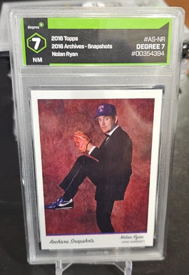 2016 Topps Archives Snapshots - Nolan Ryan #AS-NR - Rangers DEGREE 7 - Image 1 of 3
