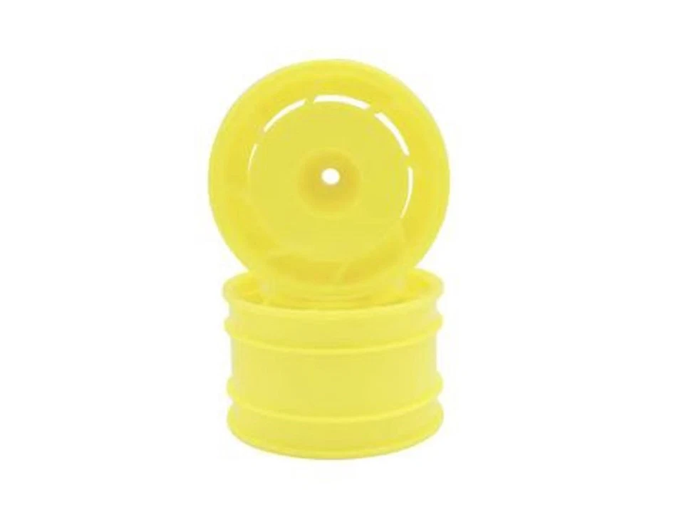 Juego de ruedas traseras Kyosho Ultima 8D 50 mm (amarillo) (2) con hexagonal de 12 mm - KYOUTH002YB Foto 1 de 1