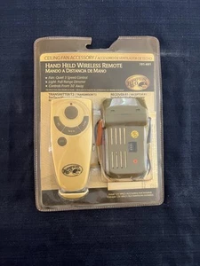 Hampton Bay Hand Held Wireless Ceiling Fan Remote Control New Sealed 191-691 - Picture 1 of 2