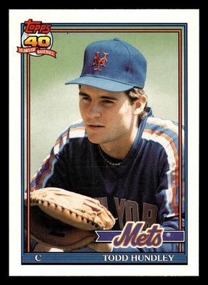 1991 O-Pee-Chee Todd Hundley #457 New York Mets HIGH GRADE BEAUTIFUL! - Image 1 of 2