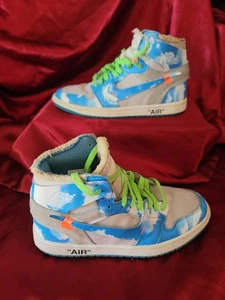 Size 8.5 - Jordan 1 Retro OG x Off-White High - Picture 1 of 12