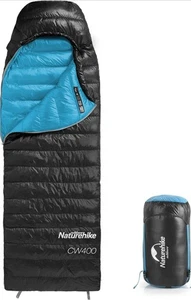 Naturehike Ultralight Duck Down Sleeping Bag, 750FP Large, Black-86.6 x 33.5in - Picture 1 of 5