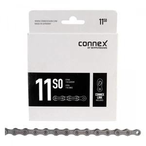 Connex 11-Speed Steel Chain with Reusable Master Link - High-Performance 118 - Picture 1 of 1