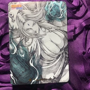 TSUNADE NARUTO Crystal Anime Waifu ACG Girl Holo Card - Picture 1 of 5