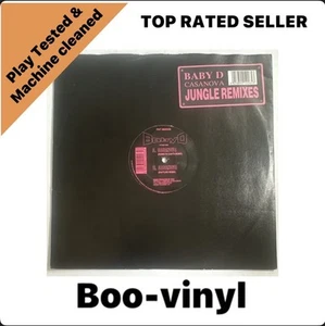 Baby D - Casanova (Jungle Remixes) 12” Vinyl Single VG+ / VG+ - Picture 1 of 6