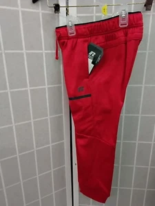 Russell Boys Athletic Tech Fleece Jogger Pants Color Red Size M (8) BRAND NEW - Picture 1 of 2