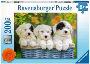 Ravensburger 200 Piece Jigsaw Puzzle - Cuddly Puppies - Picture 1 of 1